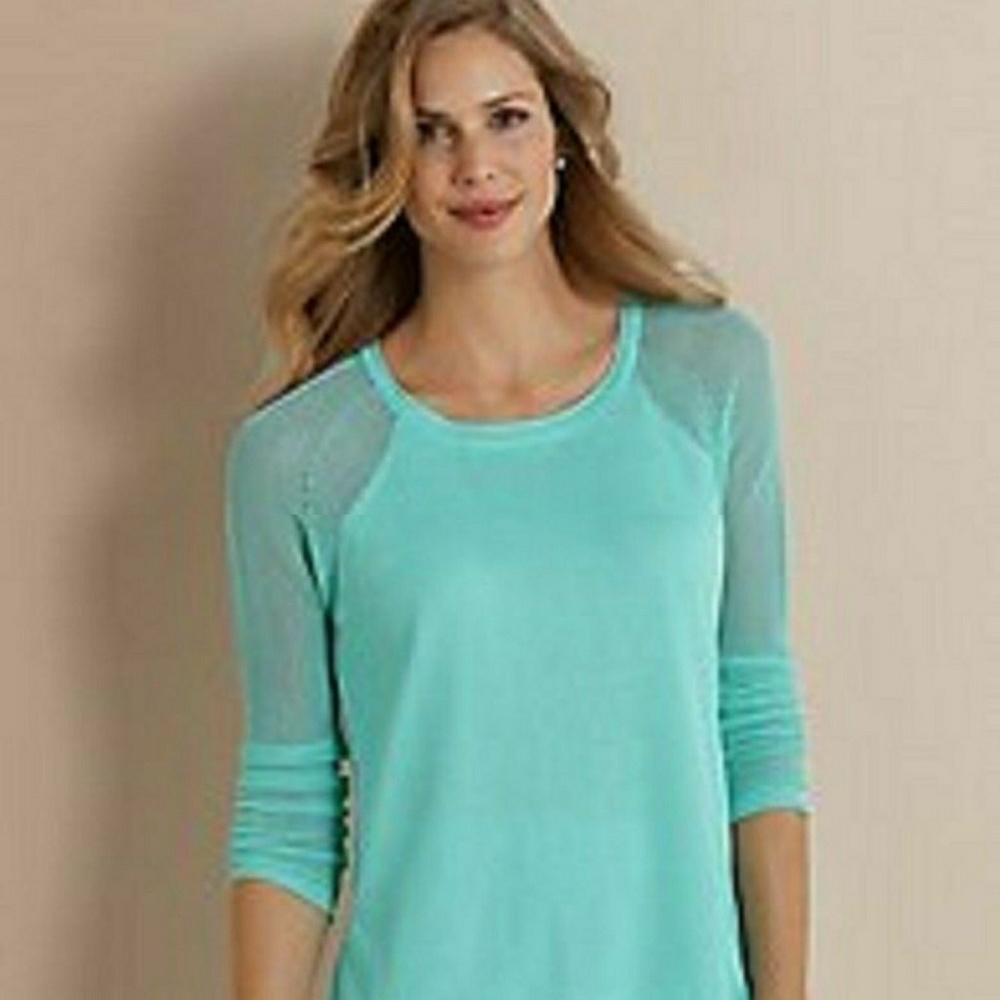 EUC Soft Surroundings Willow Tunic in Island Paradise